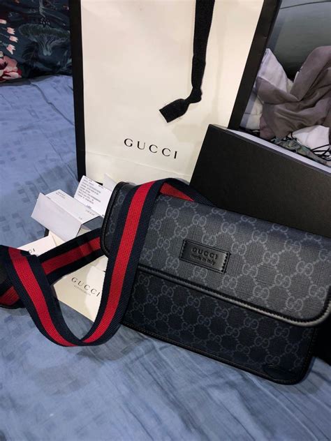 men gucci tote bag|Gucci sling bag for men.